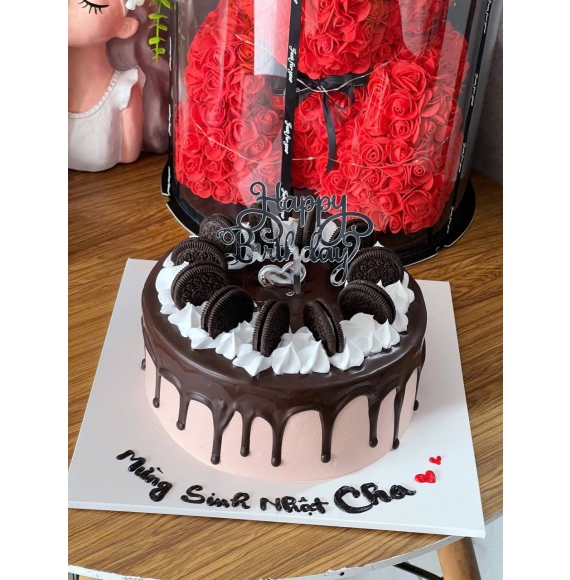 Bánh kem chúc mừng sinh nhật cha