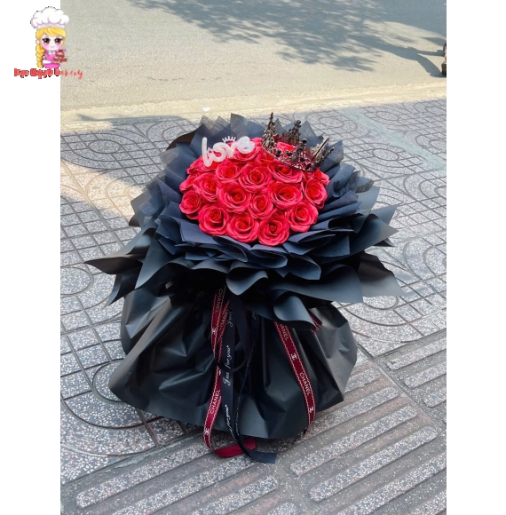 Bó hoa sáp ở quận 4