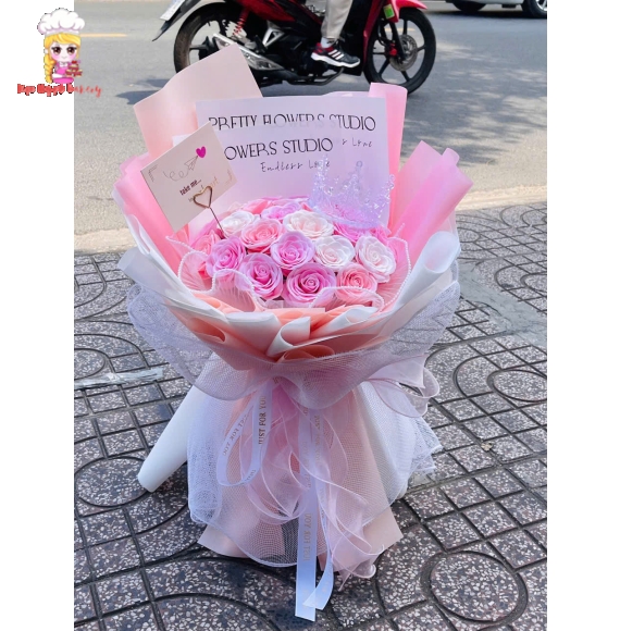 Bó hoa sáp siêu đẹp ở quận 5