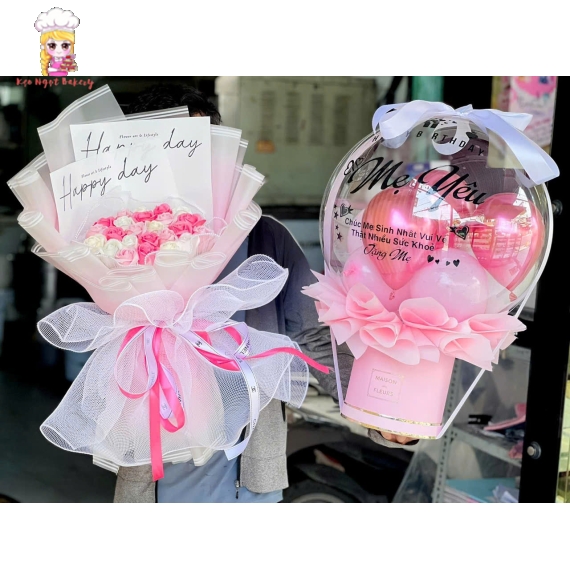 Bó hoa sáp to ở quận Bình Thạnh