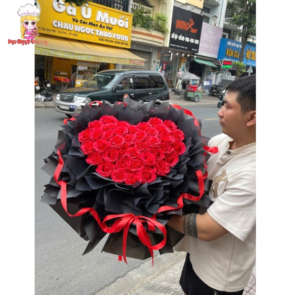 Bó hoa sáp to đẹp ở quận Quận 12