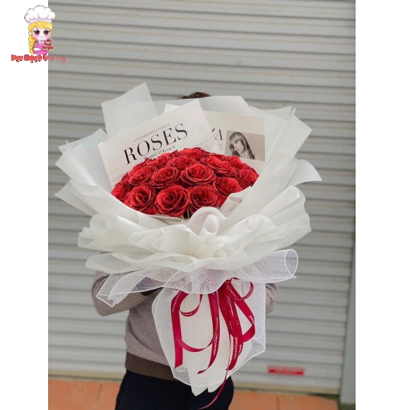 Bó hoa sáp mừng sinh nhật sếp