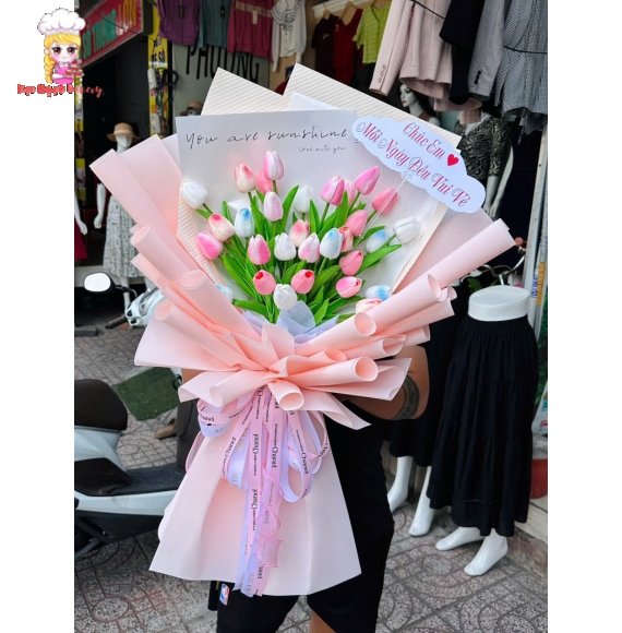 Bó hoa tulip đẹp Tân Phú