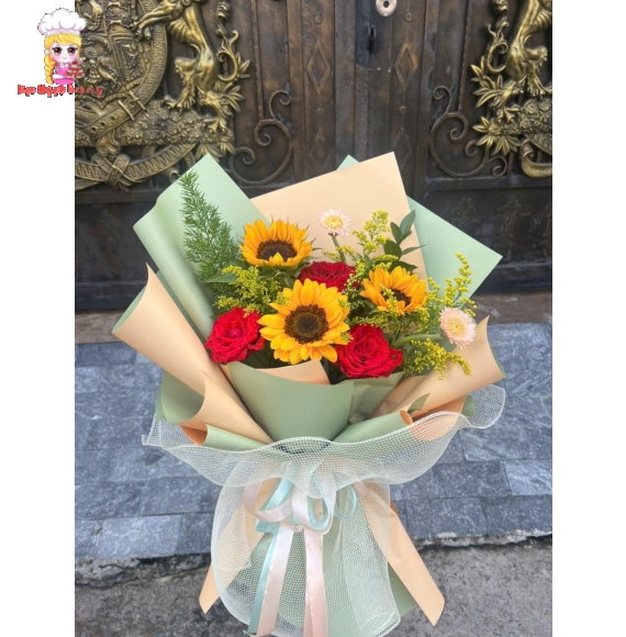 Bó hoa mừng tốt nghiệp