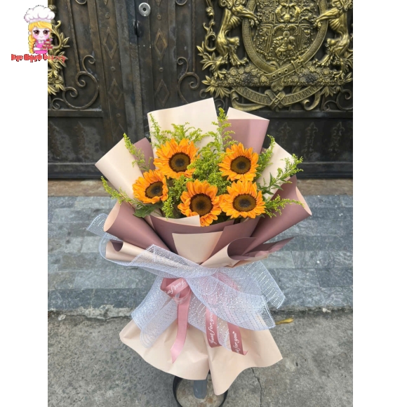 Bó hoa hướng dương dự lễ tổng kết