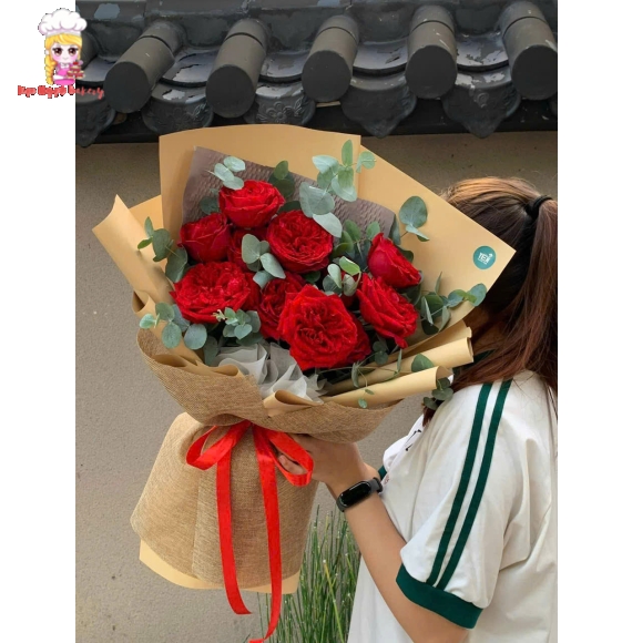 Bó hoa hồng ở quận 1