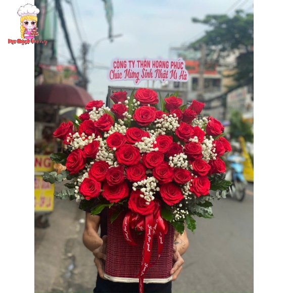 Giỏ hoa mừng khai trương