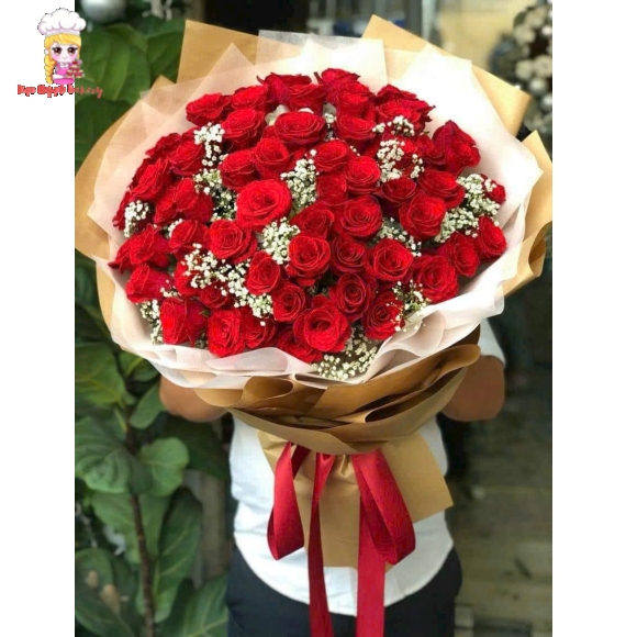 Bó hồng siêu khổng lồ