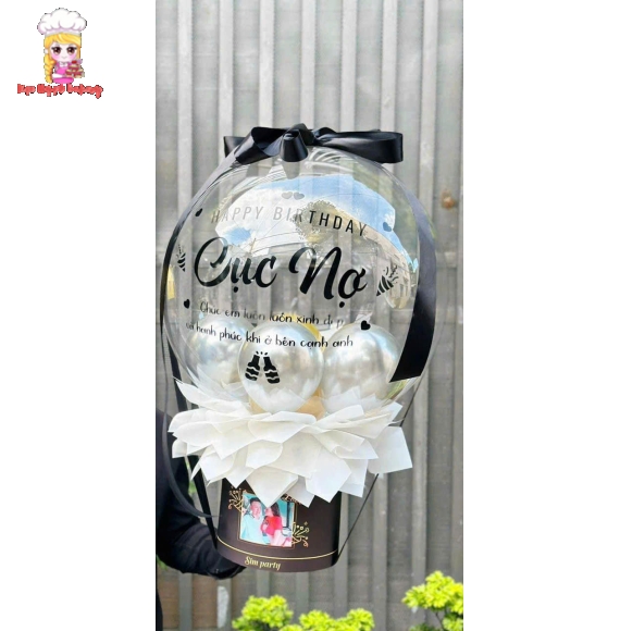 Bóng bay rút tiền tặng cục nợ