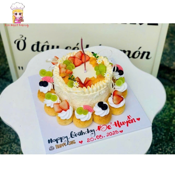Bánh kem bắp ở quận 8