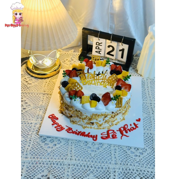 Bánh kem bắp ở quận Tân Bình