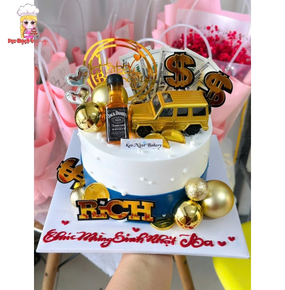 Bánh kem dành tặng cho bố yêu