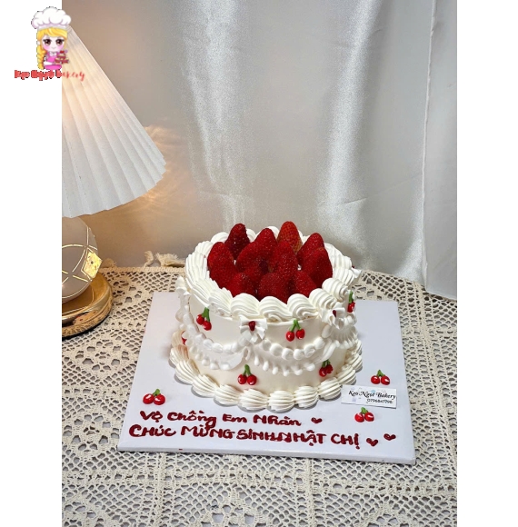 Bánh kem chúc mừng sinh nhật chị yêu