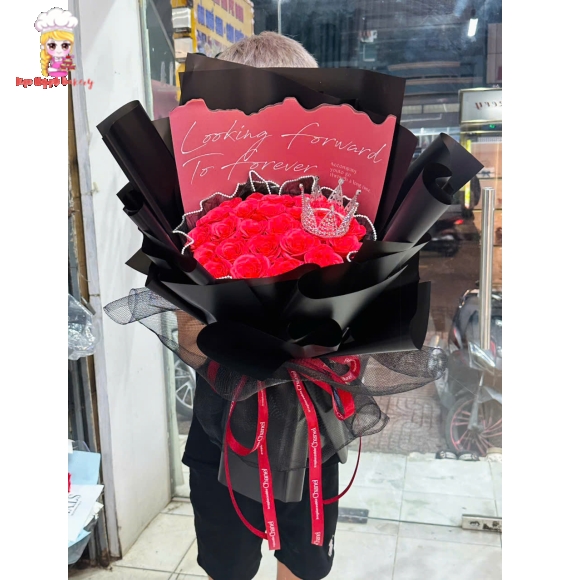 Hoa sáp Tone Đỏ 