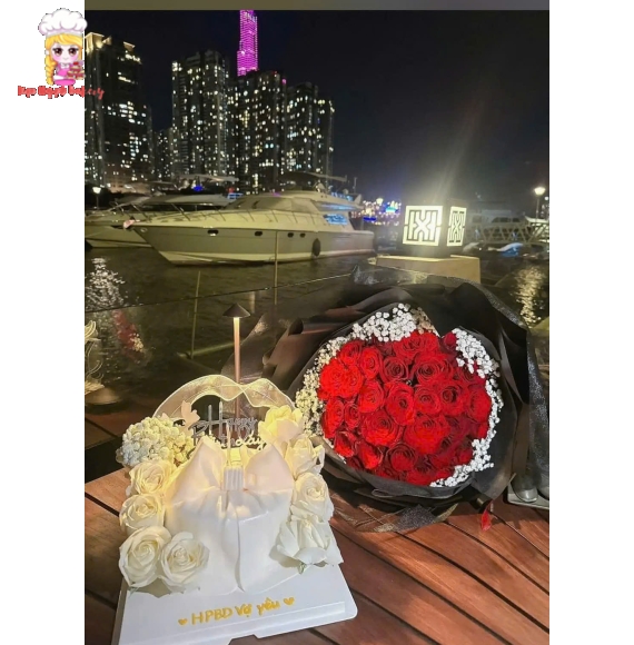 Bánh Nơ Fondant Luxury  Tone Trắng