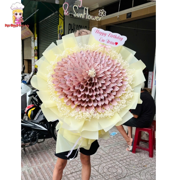 Mẫu Hoa tiền tờ 50k đẹp
