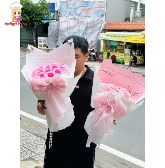 Bó hoa sáp đẹp từ 200k