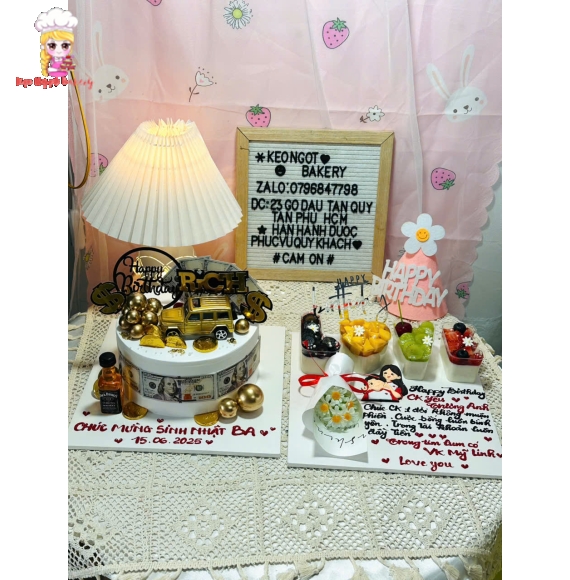 Combo bánh kem tại Kẹo Ngọt Bakery