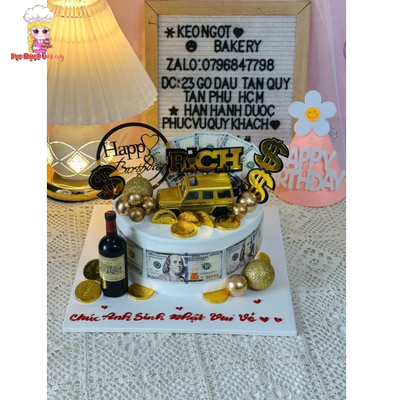 Bánh sinh nhật dành cho nam
