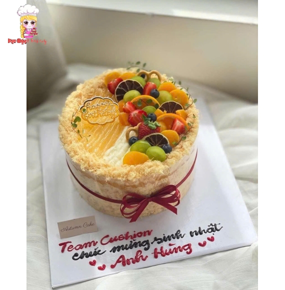 Bánh bông lan trứng muối ngon ở tân phú