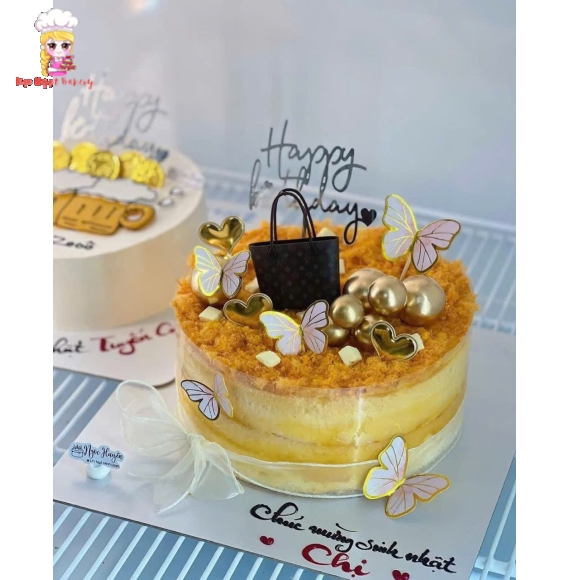 Bánh bông lan trứng muối sang trọng