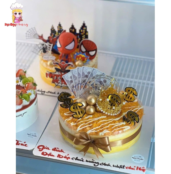 Bánh bông lan trứng muối sang trọng dành nữ