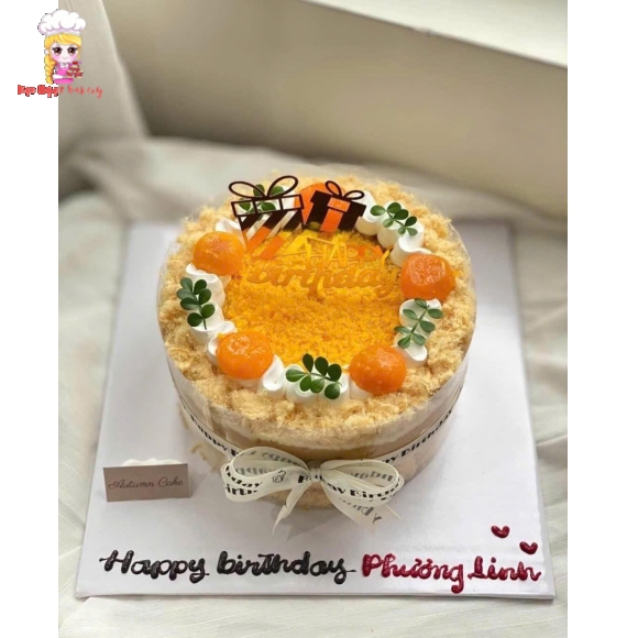 Bánh bông lan trứng muối sang trọng dành em