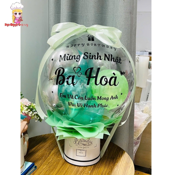 Bóng bay rút tiền dành cho ba yêu