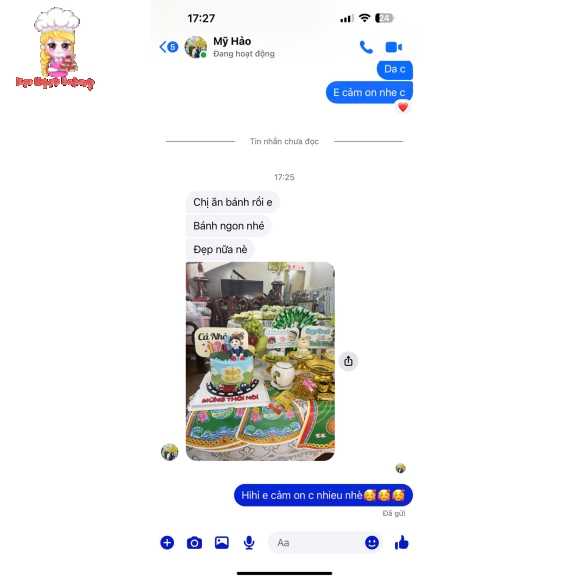 Bánh kem thôi nôi dành cho bé trai ở tân phú