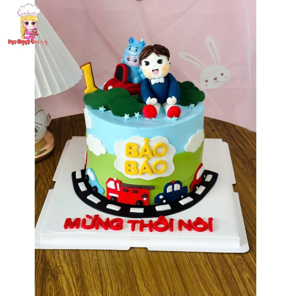 Bánh kem thôi nôi dành cho bé trai ở tân phú