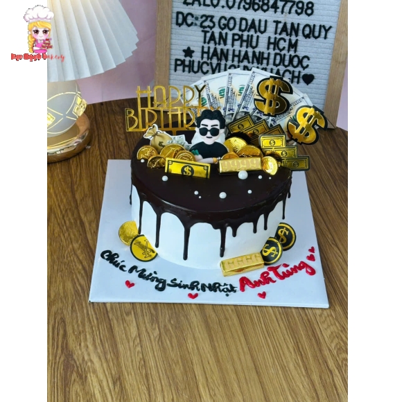 Bánh kem tặng anh trai làm theo yêu cầu