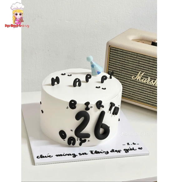Mẫu bánh kem tặng bạn gái 