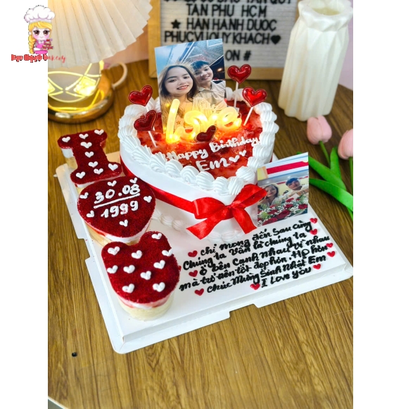 Hoa đẹp bánh xinh combo anh trai tặng em ng iu