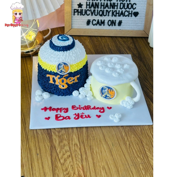 Bánh kem tiger chúc mừng sinh nhật