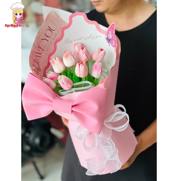 Bó hoa sáp tặng ngày lễ giao nhanh ở quận 12