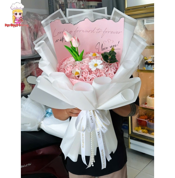 Mẫu mới Bó hoa sáp tặng ngày lễ giao nhanh ở quận 6