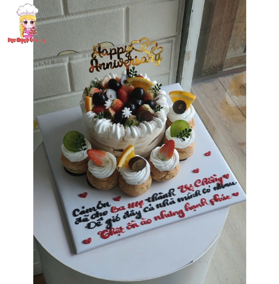 Bánh Kem và su dai hot tặng 20/11 cho thầy cô 