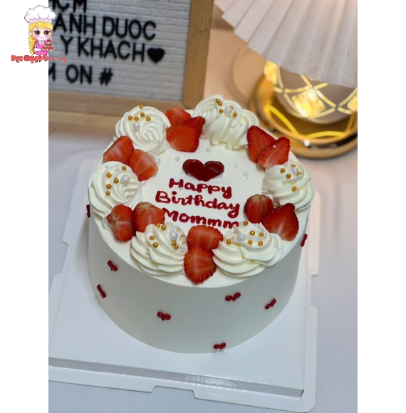 Bánh Kem chúc mừng sinh nhật mẹ yêu của con