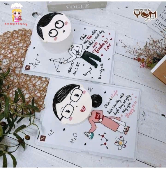 Bánh kem dành tặng thầy cô 20/11
