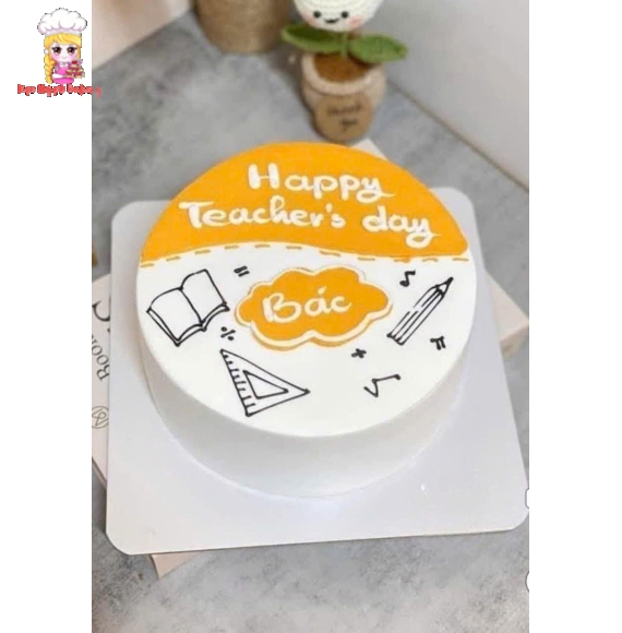 Bánh kem dành tặng thầy cô 20/11 dạy toán