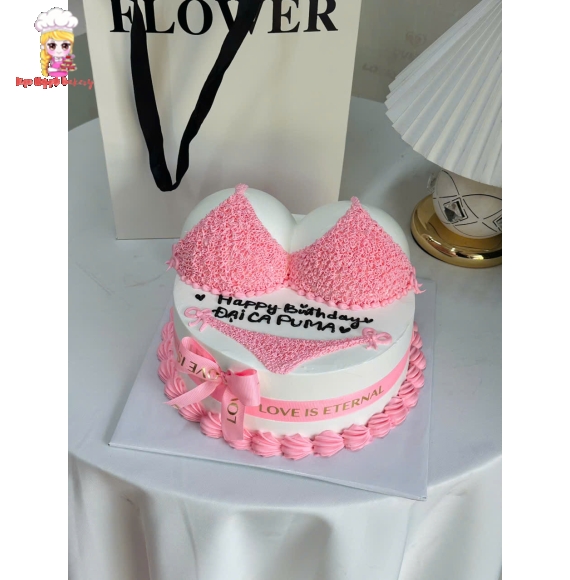 Bánh kem nhậy bựa tặng nam