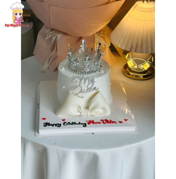 Bánh kem kim tuyến bling hot tại kẹo ngọt