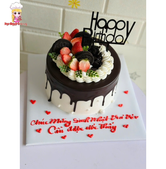 Bánh kem sinh nhật socola vị hot 2025 tại Kẹo Ngọt