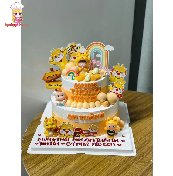 Bánh thôi nôi dành cho bé trai