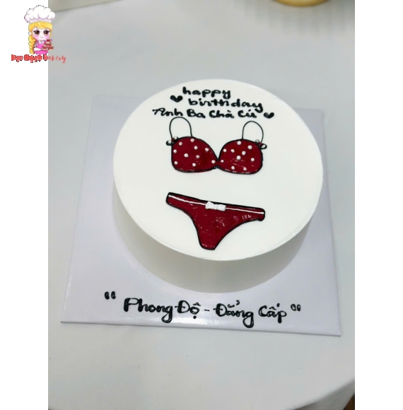 Bánh kem nhây bựa hot 2025 dành tặng nam