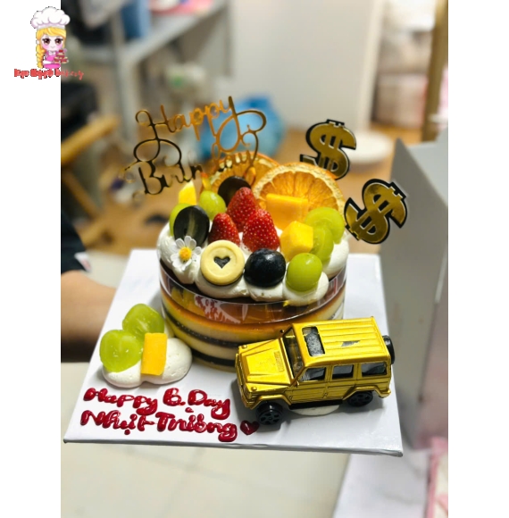 Mẫu bánh kem rau câu hot 2025 tặng nam 