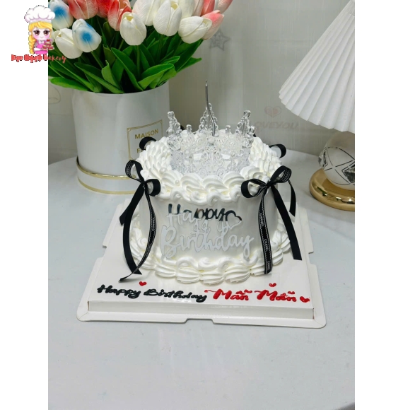 Bánh kem rút tiền bling bling thổi kim tuyến