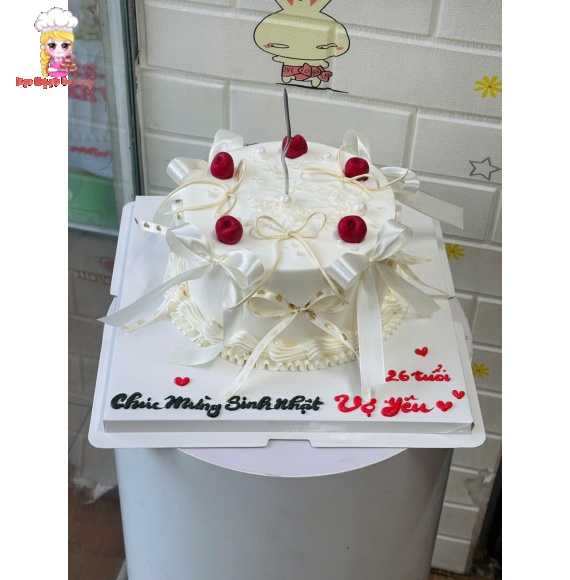 Bánh kem hàn quốc mẫu đẹp nhất 2025 dành cho nữ