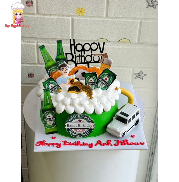 Bánh kem làm cho nam theo yêu cầu hot 2026