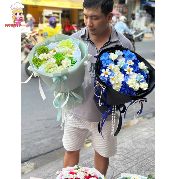 Mẫu hoa sáp thơm hot tại tphcm mẫu đẹp 2026